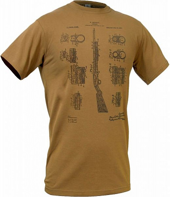 Футболка P1G-Tac Рушниця Shotgun р. XXL UA281-29891-CB-SG [1174] Coyote Brown