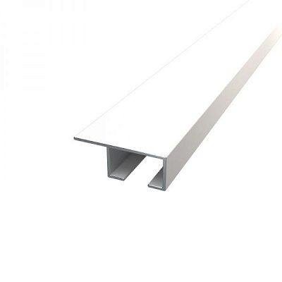 Карниз Алюсервіс Євро одинарний укомплектований 150 см білий 1 шт.