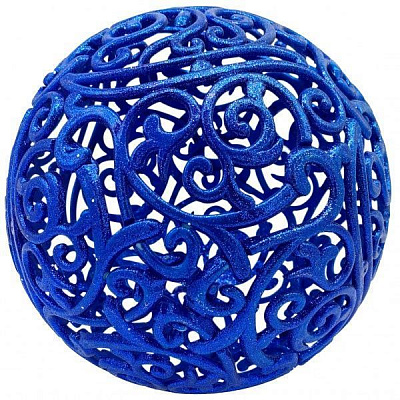 Шар ажурный MISLT d8 см BALL80-10 синий