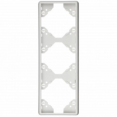 Рамка Efapel Apolo вертикальная белоснежный L50932 TBR