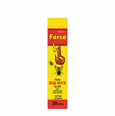 Гель від мух Force Шприц 20 мл