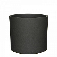 Вазон керамический Edelman Era 28 см круглый 14,2 л песочный/темно-серый (1035850) 