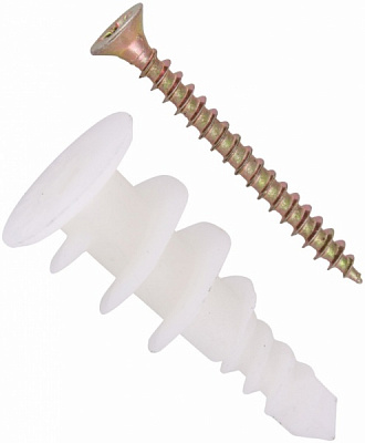 Дюбель для гіпсокартону 6x23 мм 35 шт. Driva Expert Fix