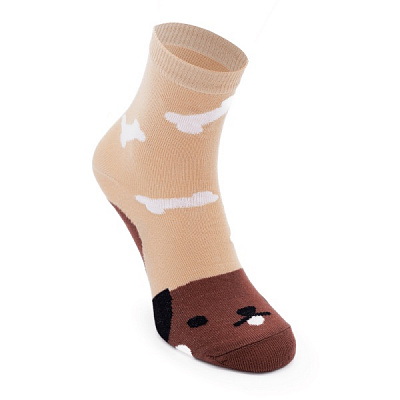 Шкарпетки Leostep Пес 70037 120 27 р.41-43 бежевий