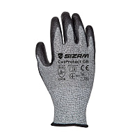 Перчатки Sizam CutProtect с покрытием полиуретан M (8) 34009