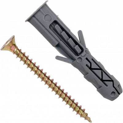 Дюбель розпірний з універсальним шурупом 8x45 мм 50 шт. Expert Fix