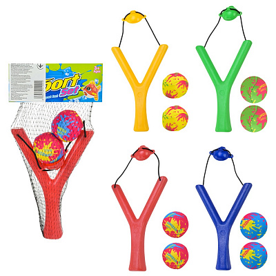 Рогатка Shantou с двумя мячиками YX1123