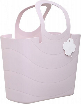 Кошик пластиковий Prosperplast 19595-5245 універсальний із ручками Lucy 180xрожевий мм