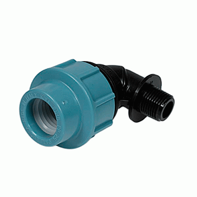 Колено наружная Unidelta ПЭ 40x1 НР PN 16