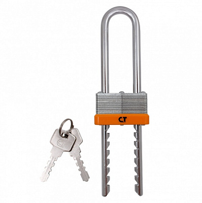 Замок навісний Comit з регульованою дужкою 75-120 мм відкритий (амбарний)