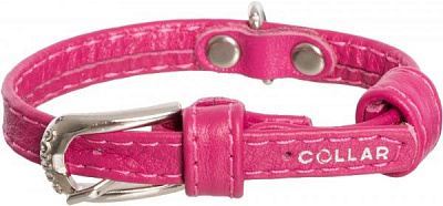 Ошейник WAUDOG Glamour со стразами Звезда 9 мм 18-25 см 32537