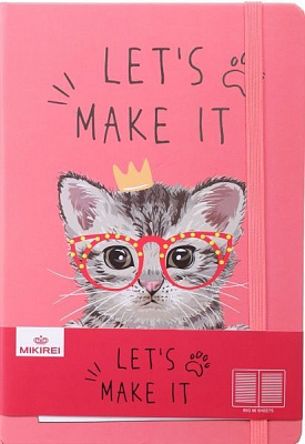 Блокнот Видатні звірі фешн 21x14,5 см