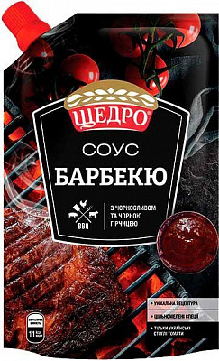 Соус ТМ ЩЕДРО Барбекю д/п 4823097401194 200 г