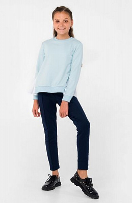 Свитшот для девочки Smil р.134 молочный 116469 