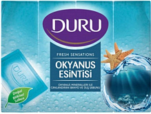 Мыло Duru Fresh Sensations Океанский бриз 600 г 4 шт./уп.
