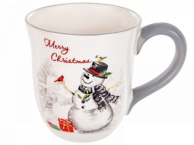 Чашка для чаю Сніговик 550 мл 858-0009 Lefard