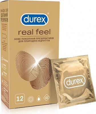 Презервативи Durex Real Feel 12 шт.