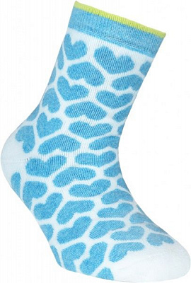 Шкарпетки дитячі Conte-Kids махрові, SOF-TIKI 7С-46СП 247 р.20 світло-блакитний з малюнком