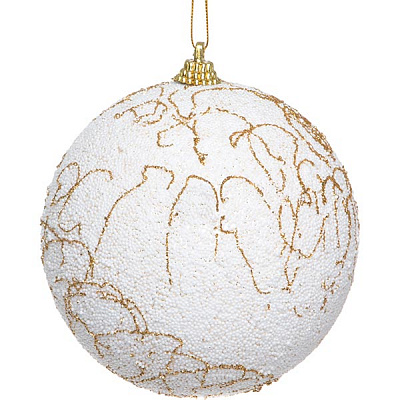 Шарик новогодний SDA110G 100 мм