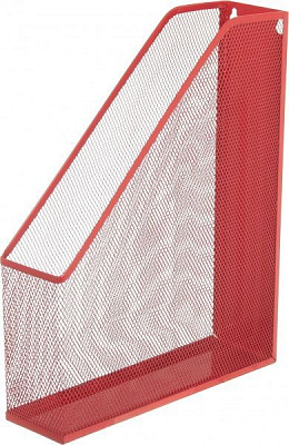 Лоток для бумаг красный 338x248x70 мм
