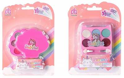 Тіні для повік DIY TOYS на блістері, в асортименті