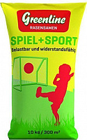 Насіння Green Line газонна трава Гра та спорт 10 кг