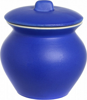 Горщик для запікання 550 мл синій Сударь