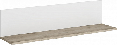 Полка Грейд Concept 1000x225x223 мм нимфея альба/дуб крафт серый 