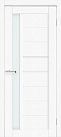 Дверное полотно ОМиС Cortex deco 09 ПО 900 мм белый silk matt 