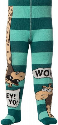 Колготки дитячі Conte-Kids Веселі ніжки 479 14С-79СП р.92-98 темно-бірюзовий