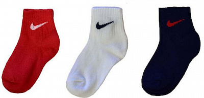 Носки Nike CORE SWOOSH GRIPPER PN0053-U10 р.3-4,5 разноцветный