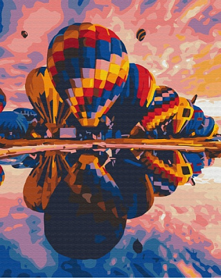 Картина за номерами Запуск куль PBS29713 40х50 см Brushme