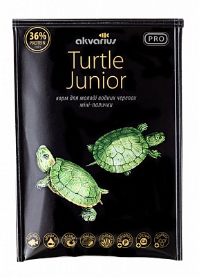 Корм Акваріус для молодых черепах Turtle Junior мини-палочки 10 г