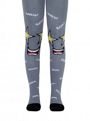 Колготки дитячі Conte-Kids Tip-Top 552 р.104-110 темно-сірий