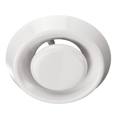 Анемостат Вентс А 125 ВР 292 пластик білий