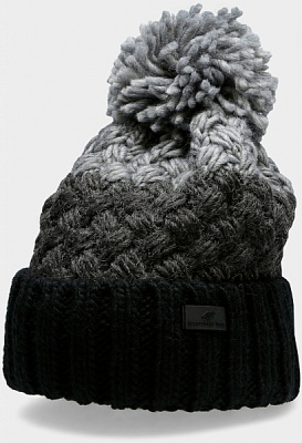 Шапка 4F H4Z21-CAM018-23M M темно-серый меланж