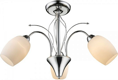 Люстра потолочная Globo Pessoa II 3xE27 хром 54709-3 