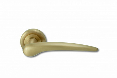 Ручка на розетке Linea Cali Pin-up 103 роз. матовая латунь