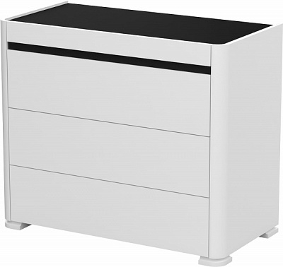Комод Aqua Rodos Avangard антрацит/белый 