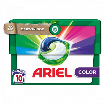 Капсулы для машинной стирки Ariel PODS All-in-1 Color 10 шт. 