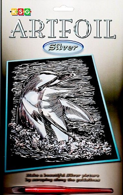 Набор для творчества Sequin Art Artfoil Silver Dolphin SA0608