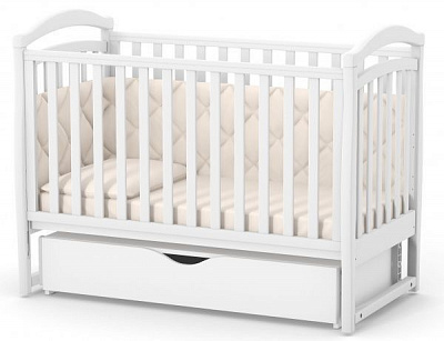 Ліжечко дитяче Veres ЛД6 білий 06.3.1.1.06