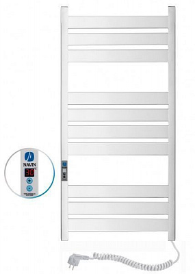 Полотенцесушитель электрический NAVIN Largo 500х1000 Digital правый (белый бархат) (12-844052-5010)