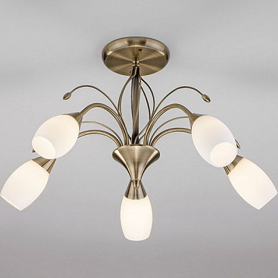 Люстра стельова Strotskis Ginevra 6x40 Вт E14 бронзовий 22080/6