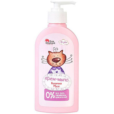 Крем-мило Pink Elephant Кішечка Муся (4823015930256) 250 мл