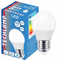 Лампа світлодіодна Techlamp 7 Вт G45 матова E27 220 В 4000 К 