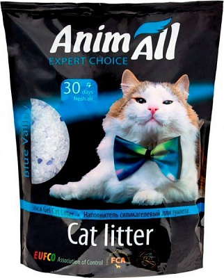 Наповнювач для котячого туалету AnimAll Blue Блакитна долина 3,8 л 38971