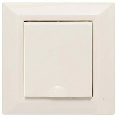 Розетка UP! (Underprice) Vesta з кришкою кремовий