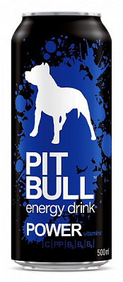 Энергетический напиток Pitbull сильногазированный Power 0,5 л 