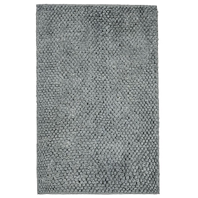 Коврик для ванной комнаты Dariana Ананас 55x80 серебряно-серый